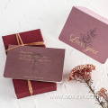 Wedding Greeting Cards Packages Printing Custom Packs